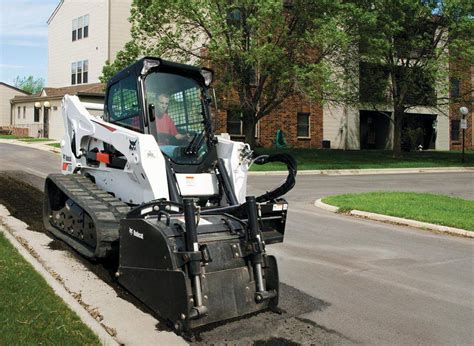 bobcat skid steer cold planer|asphalt grinder for bobcat.